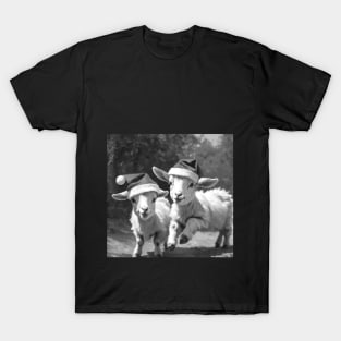 ⛧ Christmas baby goats ⛧ T-Shirt